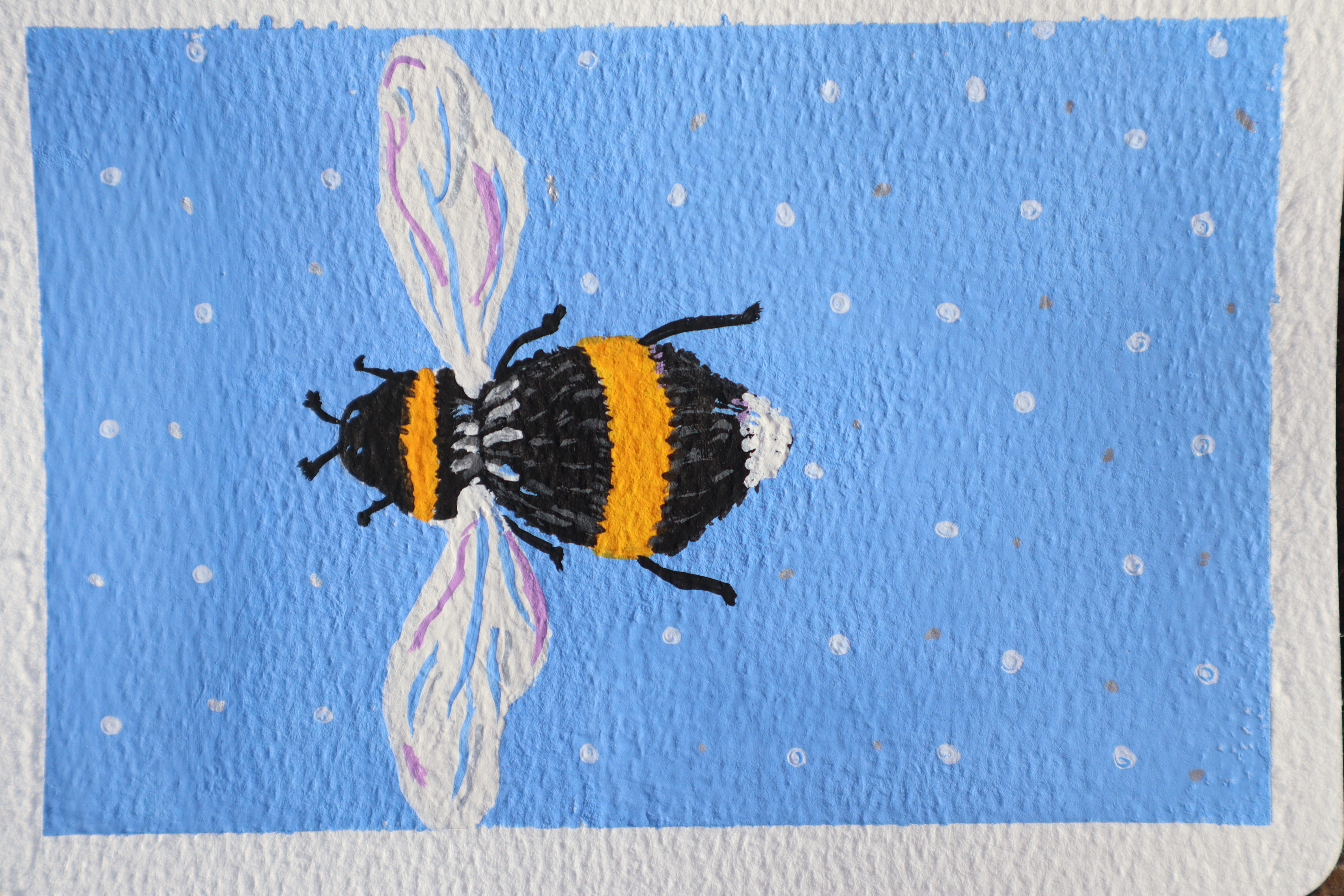 Bee painting